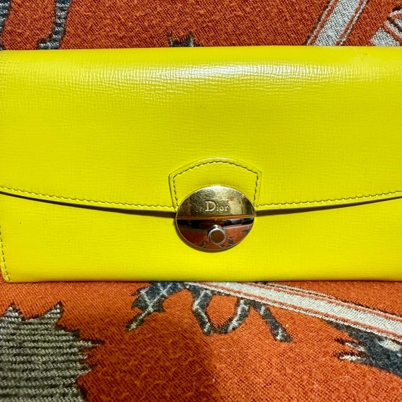 CHRISTIAN DIOR ❤️🌟 LONG WALLET ⭐️ - Picture 2 of 10